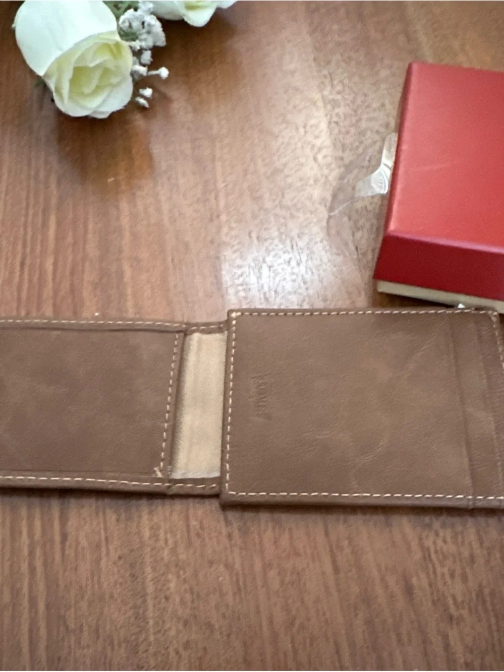 Levi's Brown Card & Pocket Holder